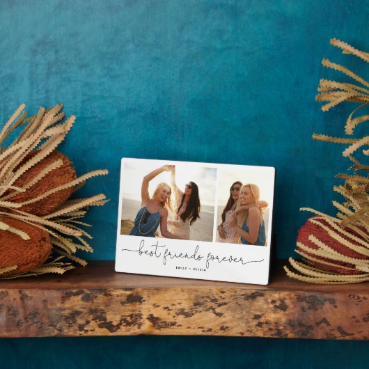 Best Friends Forever 2 Foto Collage Plaque Fotoplatte (Seite)