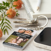 Best Friends Forever 4 Benutzerdefiniertes Foto un Schlüsselanhänger (Vorderseite rechts)