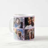 Best Friends Forever 6 Foto Custom Collage Kaffeetasse (Vorderseite Links)