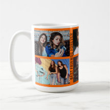 Best Friends Forever 6 Foto Custom Collage Orange