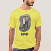 Best Friends Forever BESTE FREUNDIN Besties laden  T-Shirt (Vorderseite)