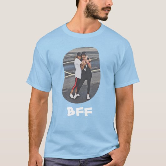 Best Friends Forever BESTE FREUNDIN Besties laden T-Shirt (Vorderseite)
