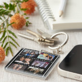 Best Friends Forever BESTE FREUNDIN Custom 6 Foto  Schlüsselanhänger (Vorderseite rechts)