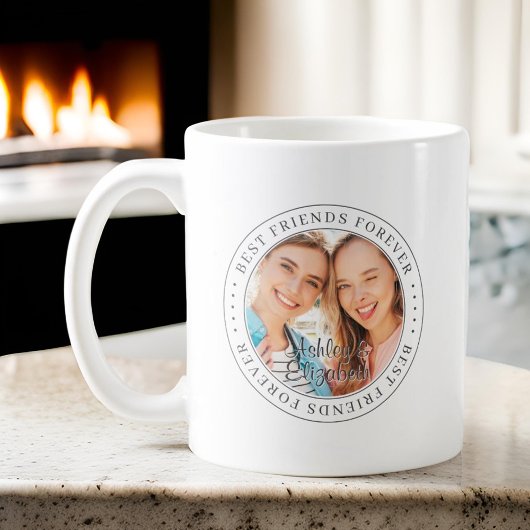 Best Friends Forever BESTE FREUNDIN Einfaches Mode Kaffeetasse