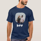 Best Friends Forever BESTE FREUNDIN laden Sie Ihr T-Shirt (Vorderseite)