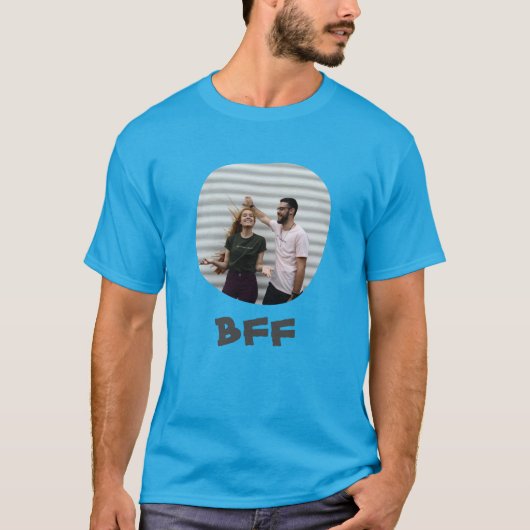 Best Friends Forever BESTE FREUNDIN laden Sie Ihr  T-Shirt (Vorderseite)