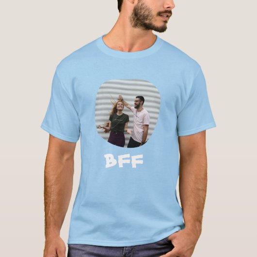 Best Friends Forever BESTE FREUNDIN laden Sie Ihr T-Shirt (Vorderseite)
