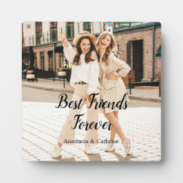 Best Friends Forever BESTE FREUNDIN Modernes perso Fotoplatte