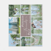 Best Friends Forever Custom Foto Fleece Blanket (Vorderseite)