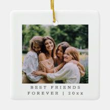 Best Friends Forever Custom Foto Personalisiert   