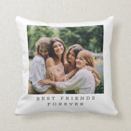 Best Friends Forever Custom Foto Personalisiert   Kissen