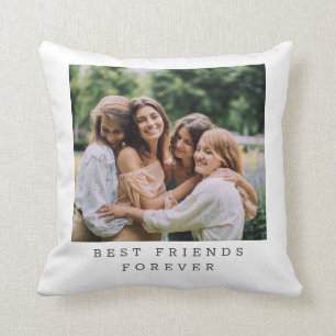 Best Friends Forever Custom Foto Personalisiert   Kissen
