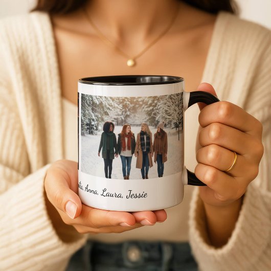 Best Friends Forever Custom Photo Personalized Cof Tasse