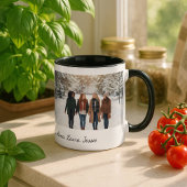 Best Friends Forever Custom Photo Personalized Cof Tasse