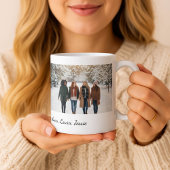 Best Friends Forever Custom Photo Personalized Cof Tasse