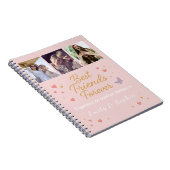 Best Friends Forever –Custom Spiral Photo Notebook Notizblock (Rechte Seite)