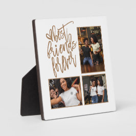 Best Friends Forever Drehbuch 3 Fotos Gold White Fotoplatte