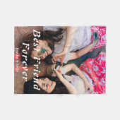 Best Friends Forever Fleece Blanket - Kundenspezif (Vorderseite (Horizontal))
