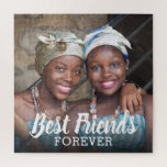 Best Friends Forever Foto| Besoldungsgruppen Puzzle<br><div class="desc">Niedliches Foto Freundschaft Puzzle,  personalisiert mit einem Foto von Ihnen und Ihre Bestie und die Worte "Best Friends Forever".</div>