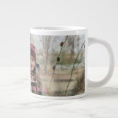 Best Friends Forever Friendship Foto Jumbo-Tasse (Rechts)