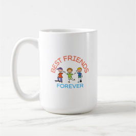 BEST FRIENDS FOREVER, FRIENDSHIP, FRIEND DAY KAFFEETASSE