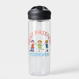 BEST FRIENDS FOREVER, FRIENDSHIP, FRIEND DAY TRINKFLASCHE