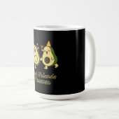 BEST FRIENDS FOREVER, FUNNY AVOCADO, FRIENDS DAY KAFFEETASSE (VorderseiteRechts)