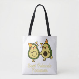 BEST FRIENDS FOREVER, FUNNY AVOCADO, FRIENDS DAY TASCHE