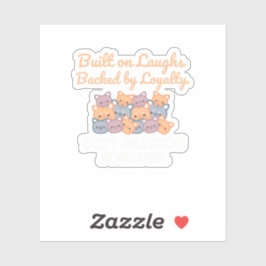 BEST FRIENDS FOREVER, FUNNY CAT, FRIENDSHIP DAY AUFKLEBER