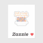 BEST FRIENDS FOREVER, FUNNY CAT, FRIENDSHIP DAY AUFKLEBER (Blatt)