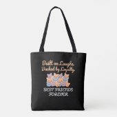 BEST FRIENDS FOREVER, FUNNY CAT, FRIENDSHIP DAY TASCHE (Rückseite)