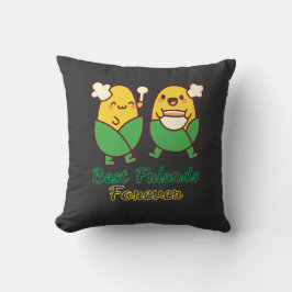 BEST FRIENDS FOREVER, FUNNY, GIFTS, BEST FRIEND KISSEN