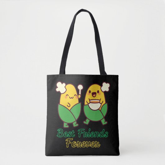 BEST FRIENDS FOREVER, FUNNY, GIFTS, BEST FRIEND TASCHE (Vorderseite)