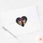Best Friends Forever Heart Sticker (Umschlag)