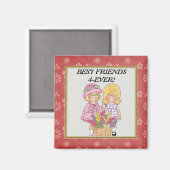 Best Friends Forever Magnet (Vorderseite/Rückseite)