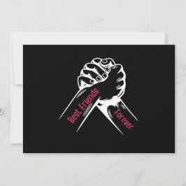 BEST FRIENDS FOREVER, MATCHING MY FRIENDS EINLADUNG