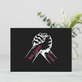 BEST FRIENDS FOREVER, MATCHING MY FRIENDS EINLADUNG (Stehend Vorderseite)