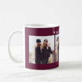 Best Friends Forever Photo Multi Photo Cranberry Kaffeetasse (Links)