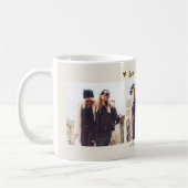 Best Friends Forever Photo Multi Photo Cream Kaffeetasse (Links)