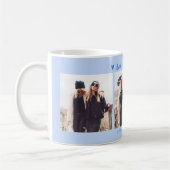 Best Friends Forever Photo Multi Photo Icy Blue Kaffeetasse (Links)