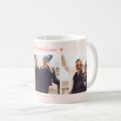 Best Friends Forever Photo Multi Photo Peach Kaffeetasse (VorderseiteRechts)