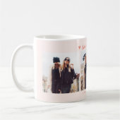 Best Friends Forever Photo Multi Photo Peach Kaffeetasse (Links)