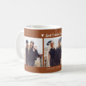 Best Friends Forever Photo Multi Photo Terracotta Kaffeetasse (Vorderseite Links)