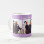 Best Friends Forever Photo Multi Photo Wisteria Kaffeetasse (Vorderseite Links)