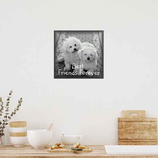 Best Friends Forever Poster Print (Küche)