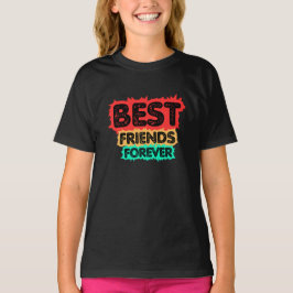 BEST FRIENDS FOREVER RETRO FRIENDS, FRIENDSHIP T-Shirt