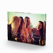 Best Friends Forever Script Minimalistisch Foto Bl (Rechts)