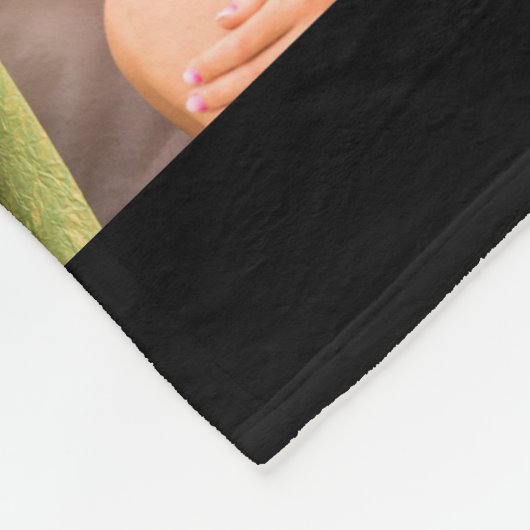 Best Friends Forever Script Zitat 7 Foto Collage Fleecedecke (Ecke)