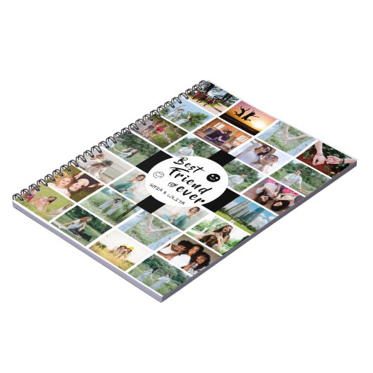 Best Friends Forever Spiral Notebook - Custom 26pi Notizblock (Linke Seite)