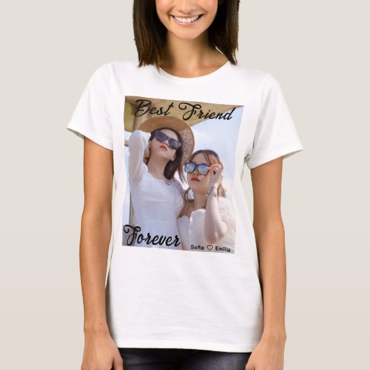 Best Friends Forever T-Shirt - Niedlicher Matching (Vorderseite)